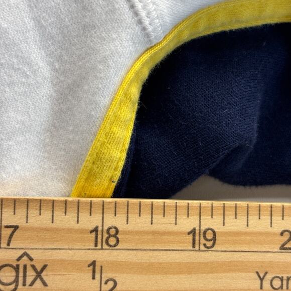 Boston Proper Women's Striped Athleisure Sweatshirt Size L Activewear Preppy - Picture 6 of 8